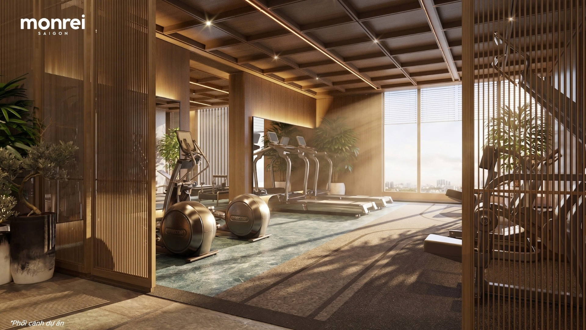 indoor gym monrei saigon