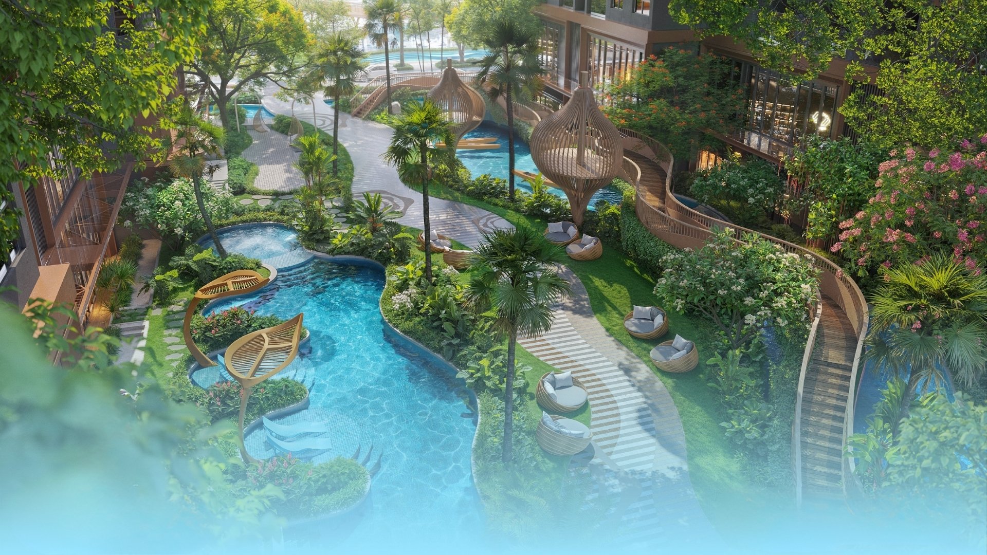 thien duong resort nghi duong 6500 m2 nuoc tai monrei saigon