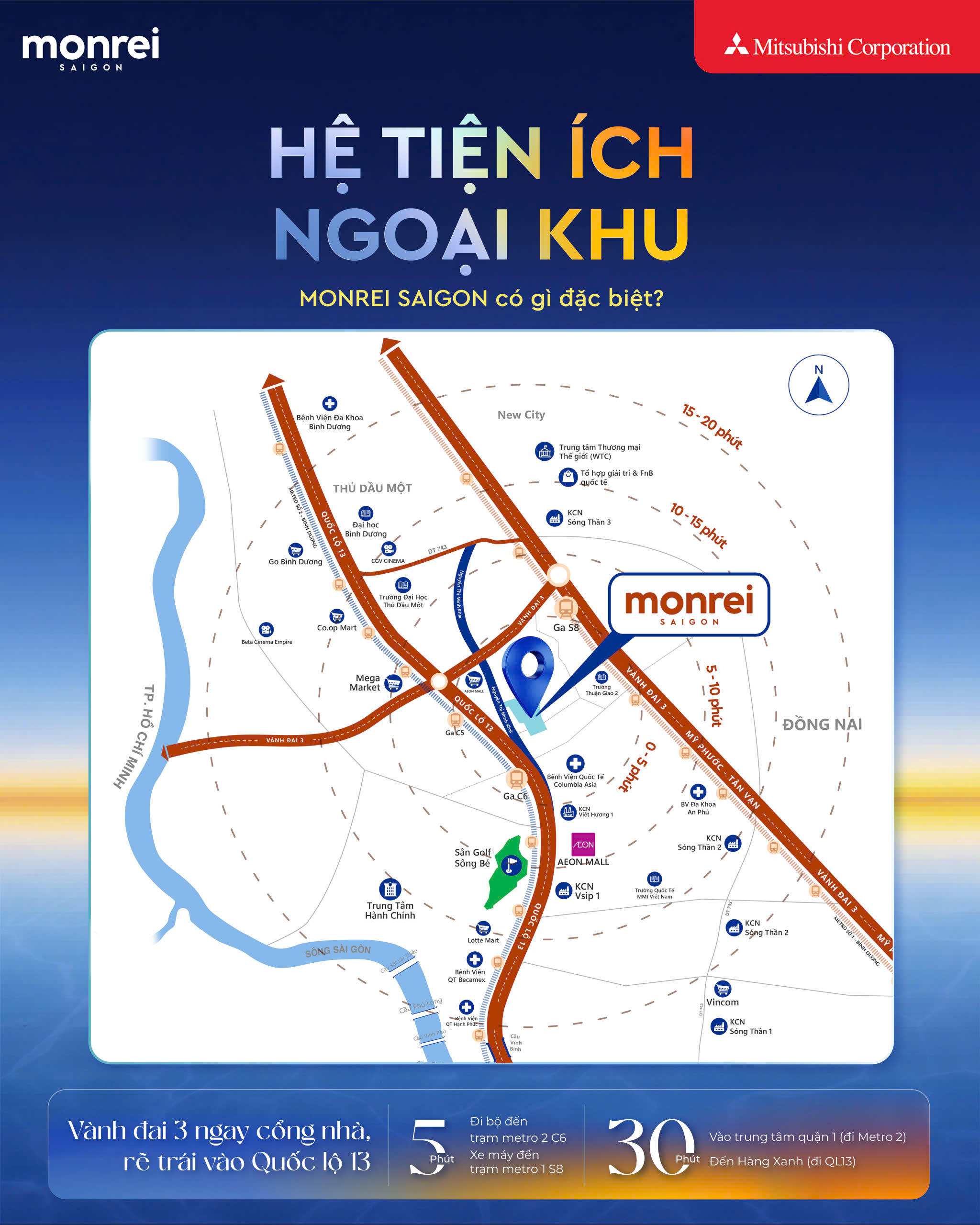 He tien ich ngoai khu monrei saigon